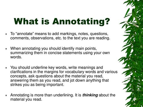 define annotate.